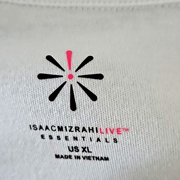 Isaac Mizrahi Live! Essentials V-Neck Elbow Sleeve Tunic - Size XL (NWOT) - Picture 6 of 7